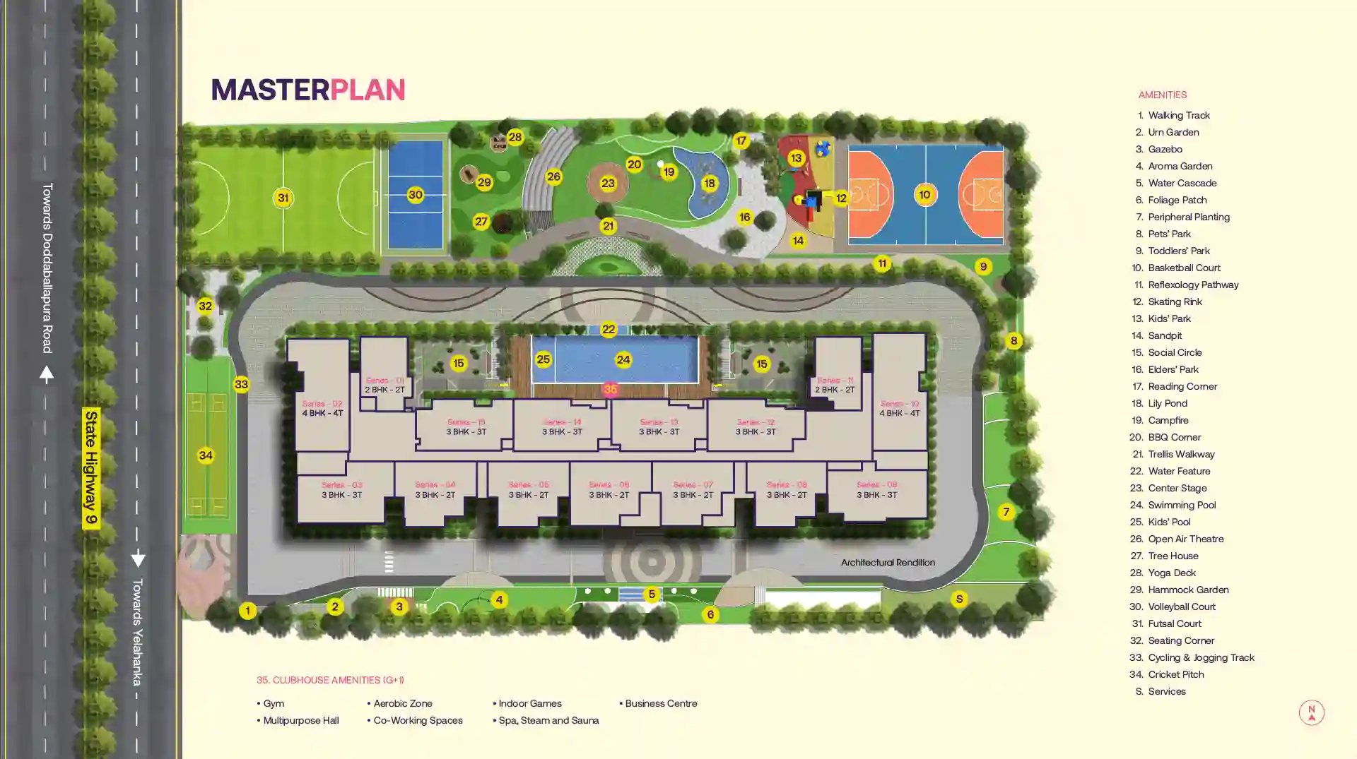 Century Ethos Hebbal Master Plan